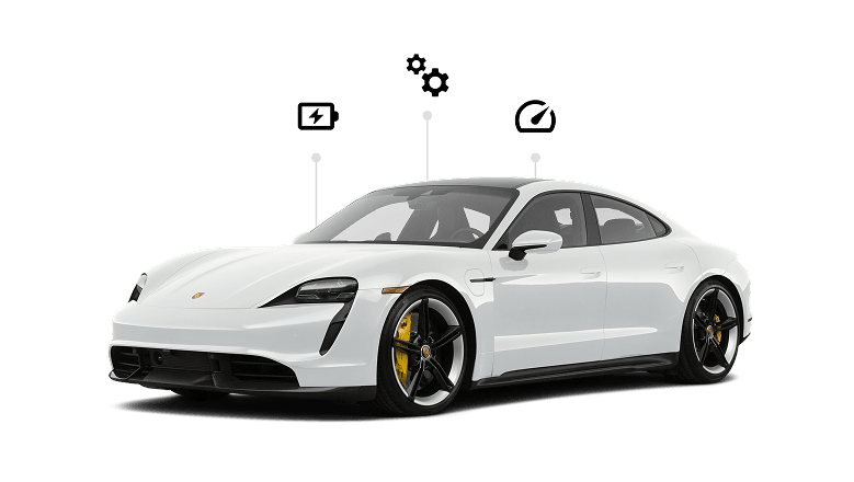 Vehicle inspection illustration